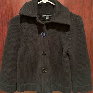 Black American Eagle Sweater Cardigan